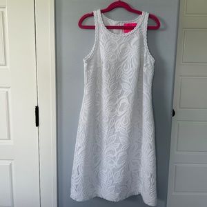 Lilly Pulitzer White Dress, Size XXS